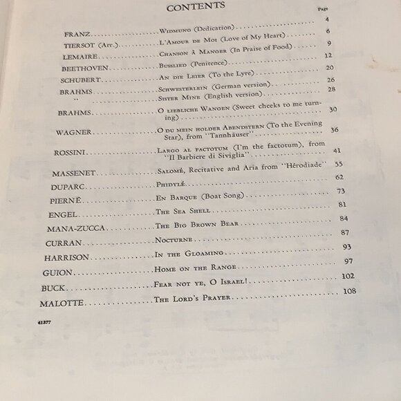 John Charles Thomas Album Of Favorite Songs And Arias, Songbook Music, 1946 - Picture 5 of 10